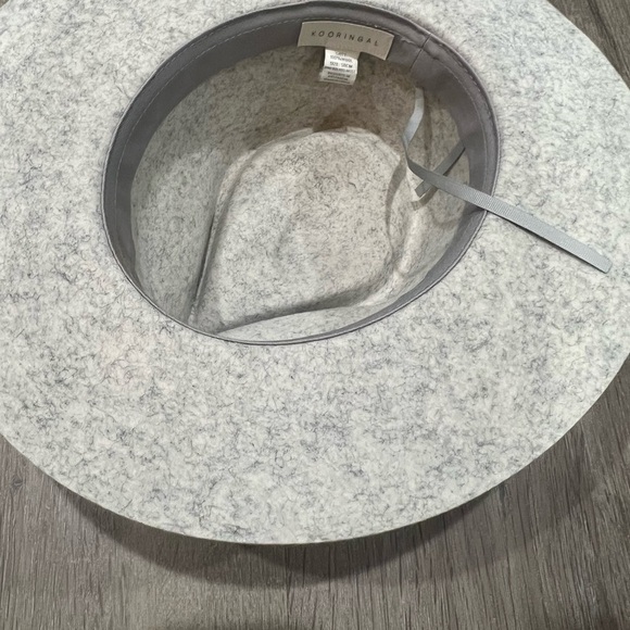 Women’s Kooringa 58CM 100% Wool Light Speckled Boater Stetson Derby Safari Hat - Picture 7 of 8